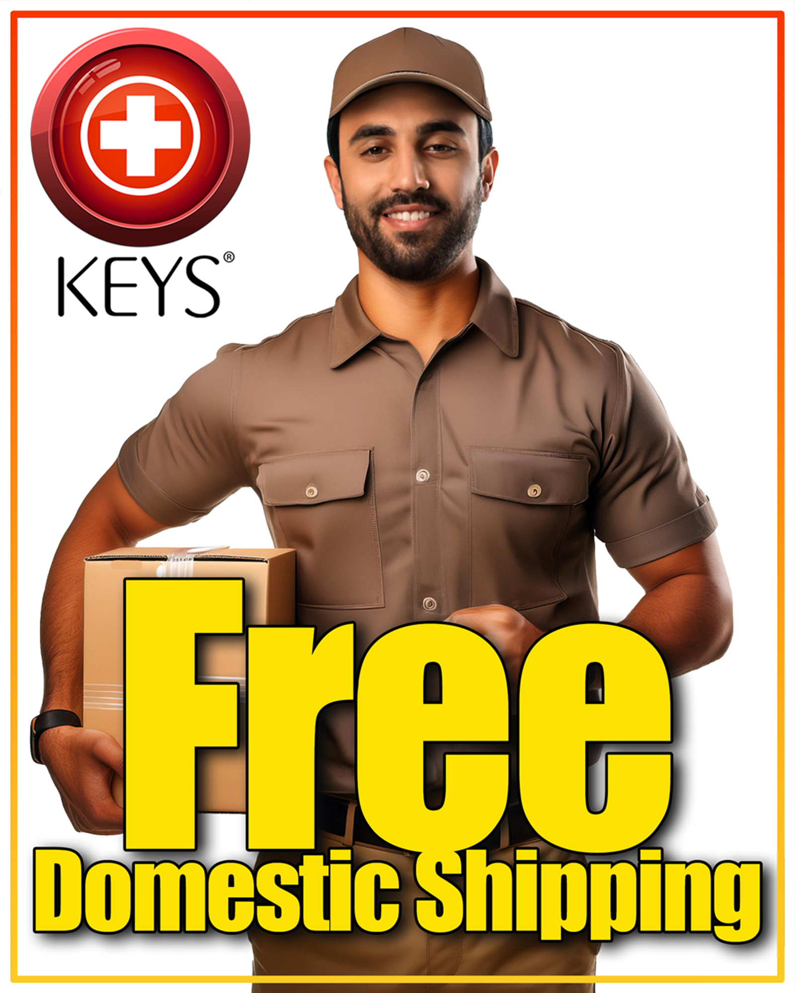 Free Domestic Shipping